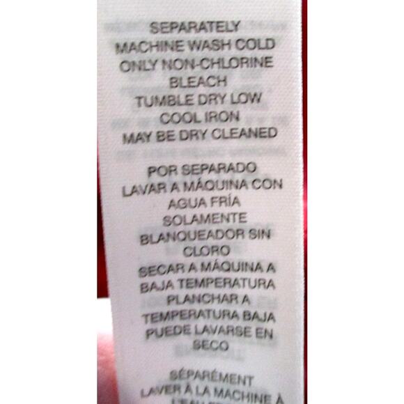 Weekends By Chico's Women's Red & Black Animal Print Full Zip Vest Size Large - Picture 11 of 11